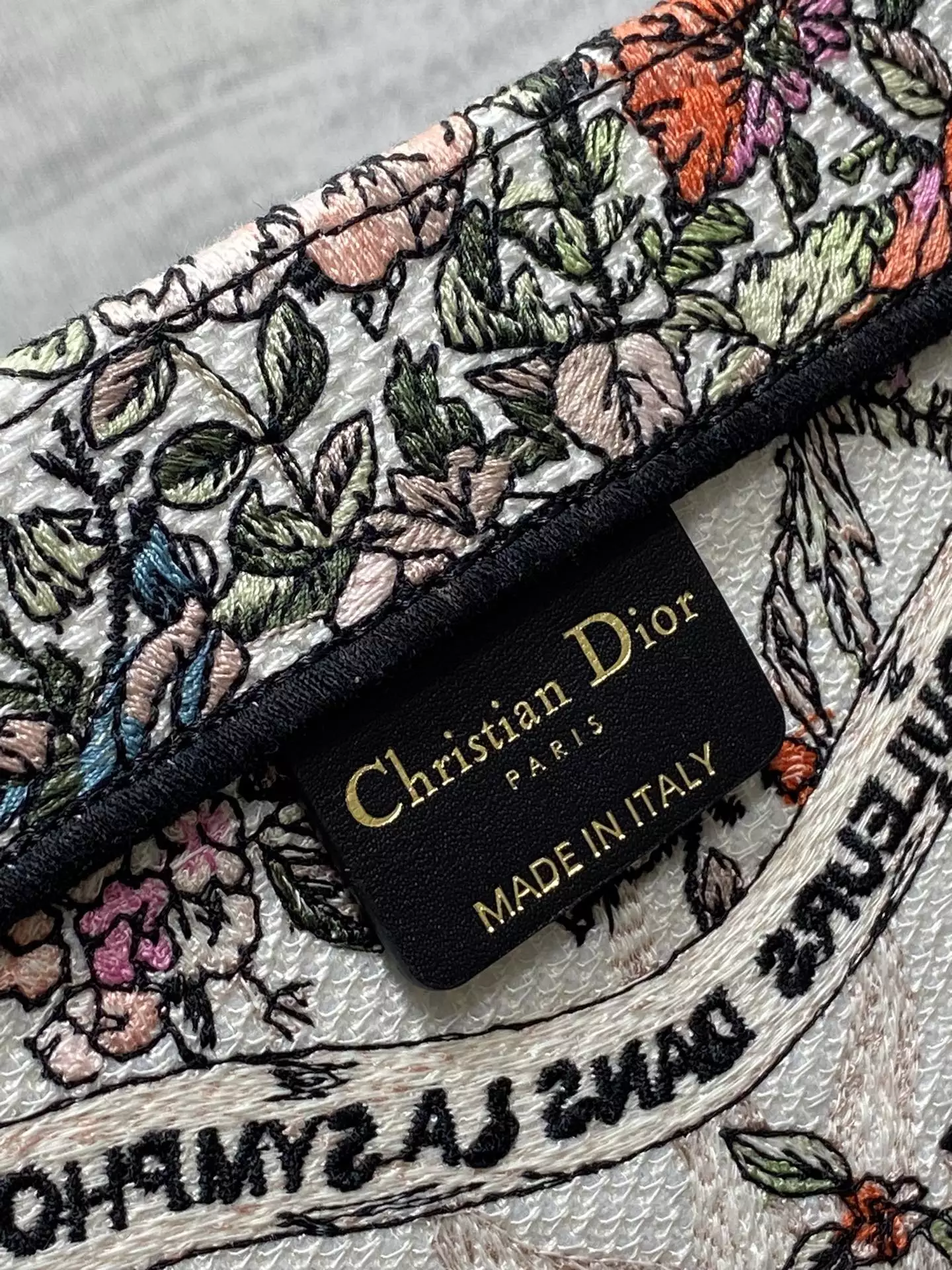 Dior Book Tote Ecru Multicolor Dior 4 Saisons - Repbags.ru - Image 11