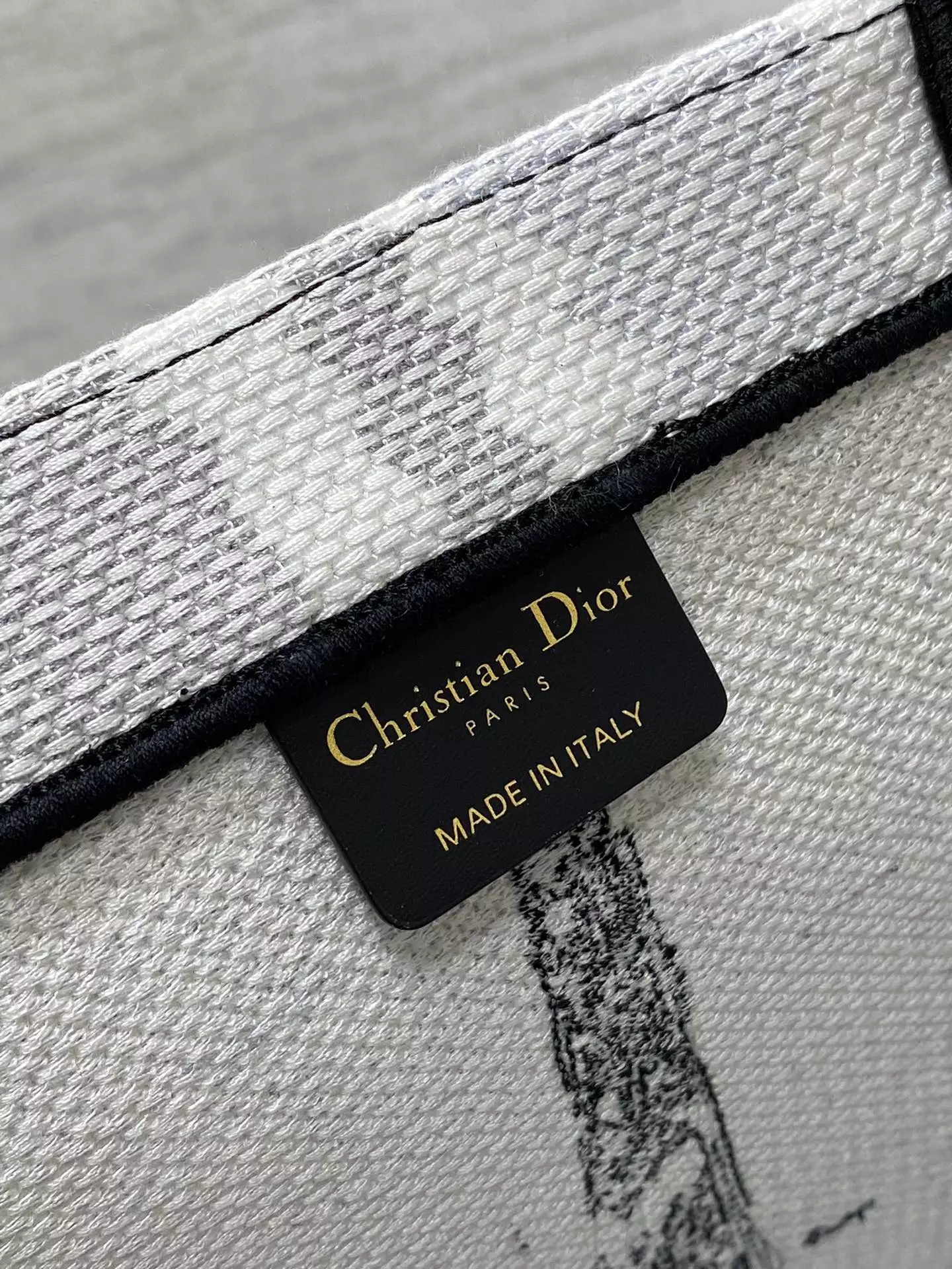 Medium Dior Book Tote Paris Embroidery - Repbags.ru - Image 11