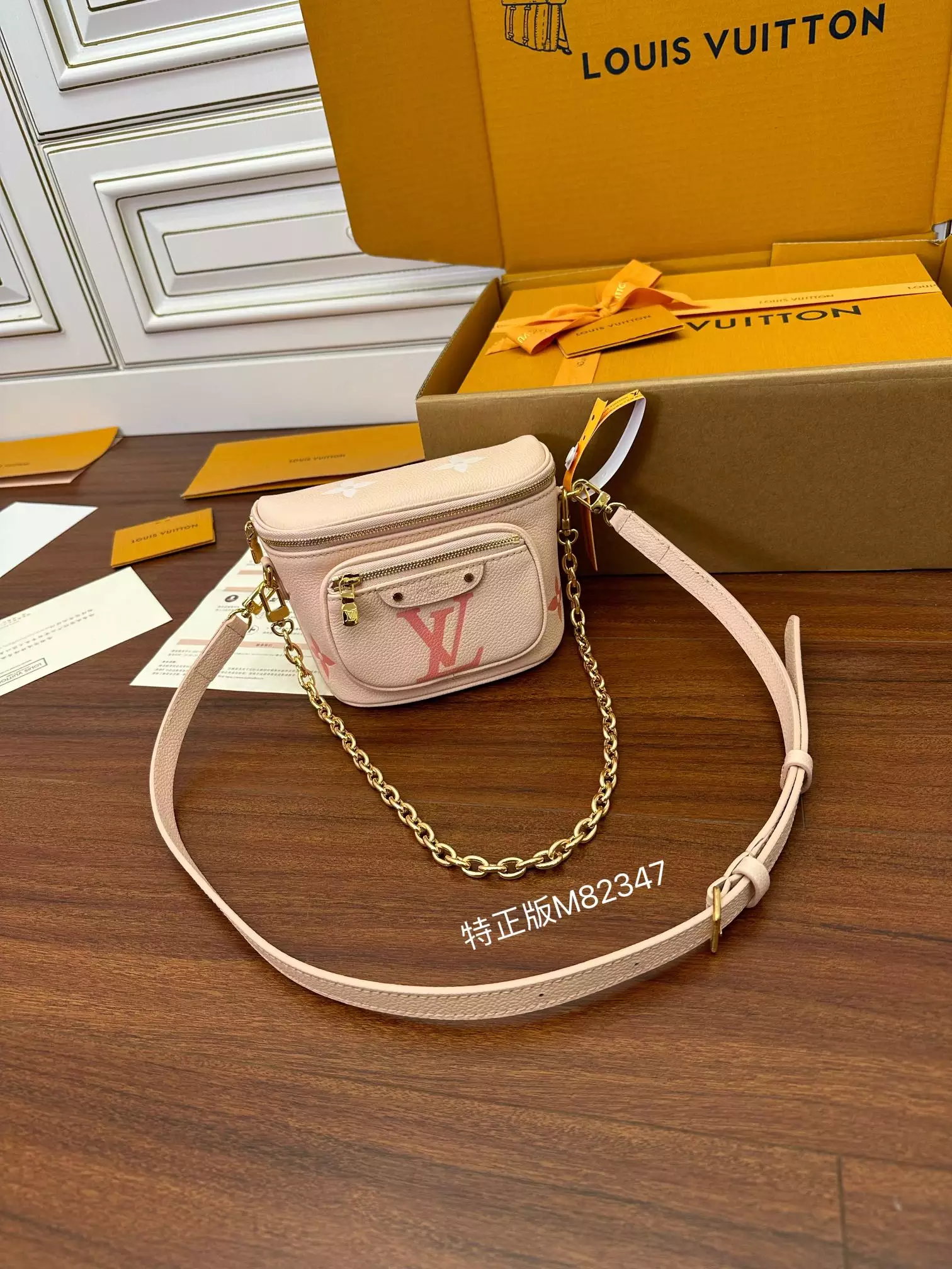 Mini Bumbag Monogram Empreinte Gradient Pink Leather - Repbags.ru - Image 3
