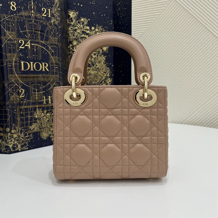 Mini Lady Dior Bag Heritage Pink - Image 4