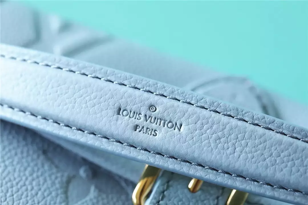 Nano Diane Monogram Empreinte Blue Leather - Repbags.ru - Image 9