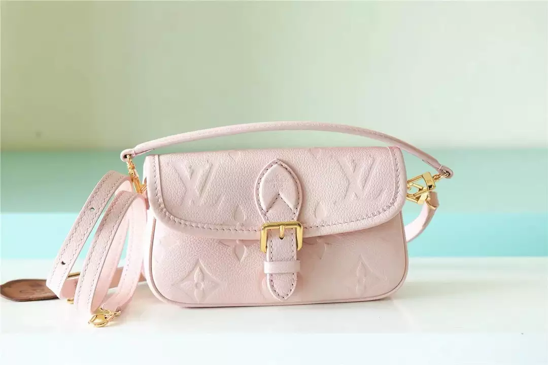 Nano Diane Monogram Empreinte Pink Leather - Repbags.ru - Image 3