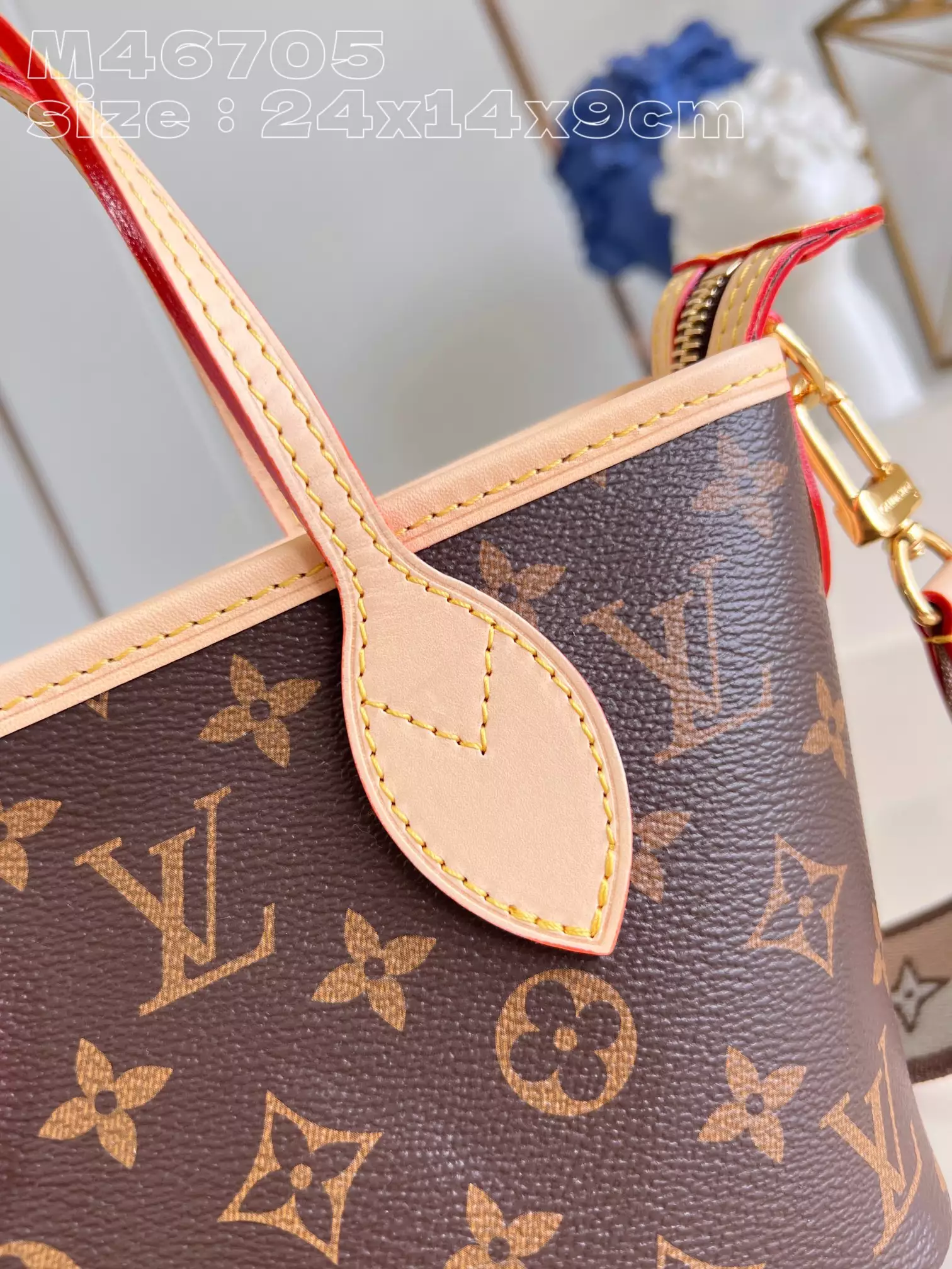 Neverfull BB Monogram Canvas in Beige - Repbags.ru - Image 6