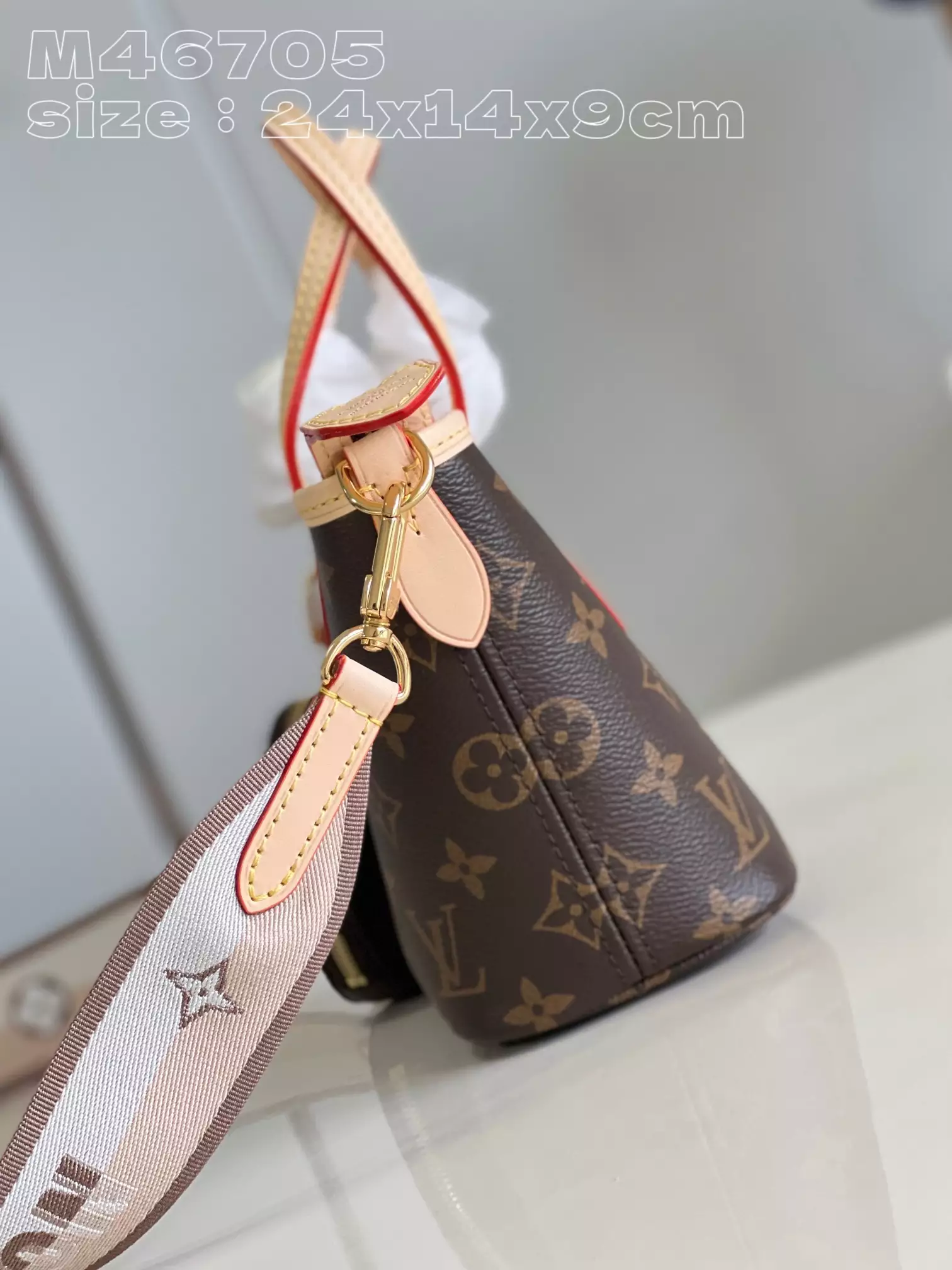 Neverfull BB Monogram Canvas in Beige - Repbags.ru - Image 5