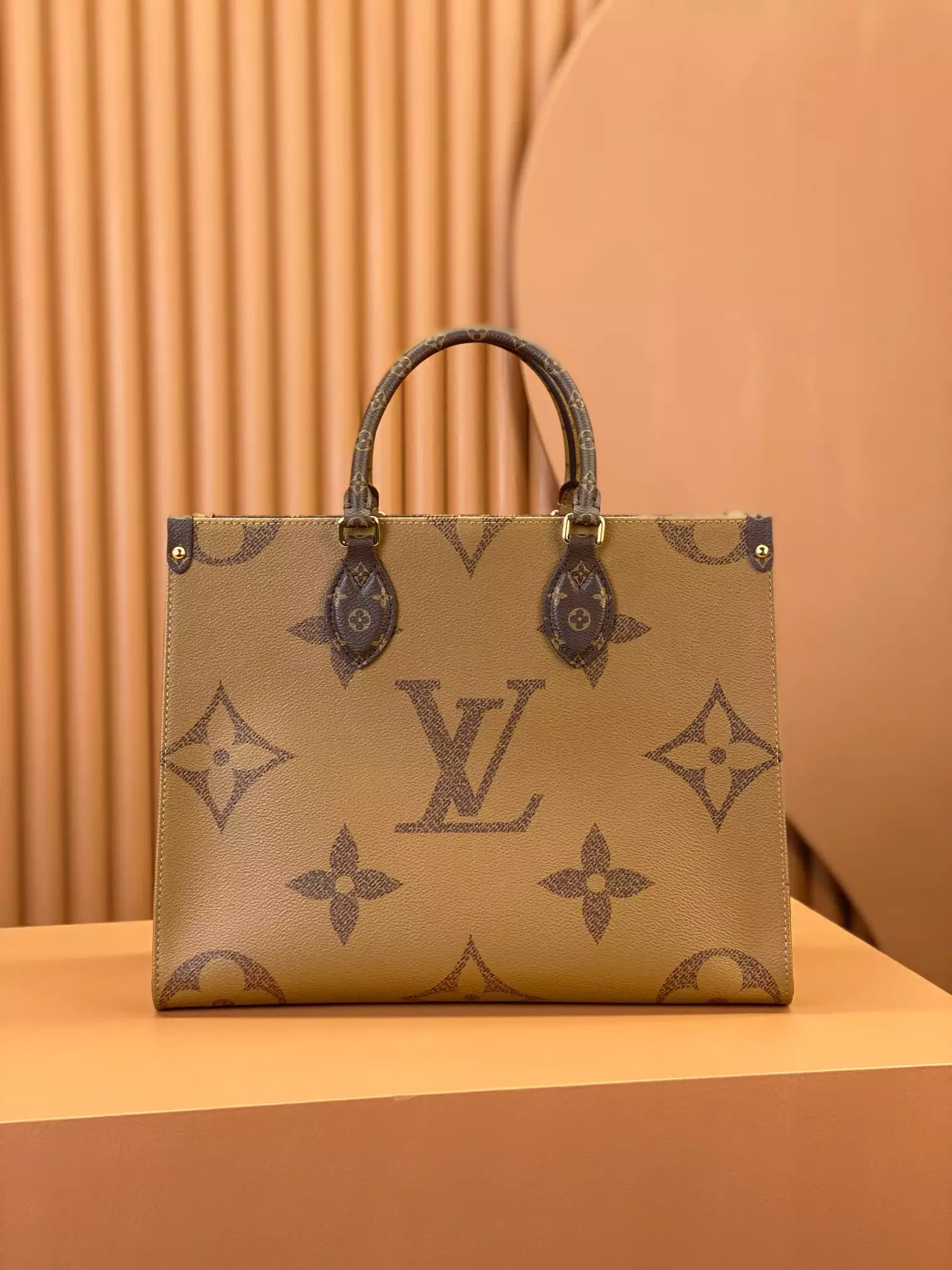 OnTheGo MM Monogram Giant Canvas and Brown - Repbags.ru - Image 3