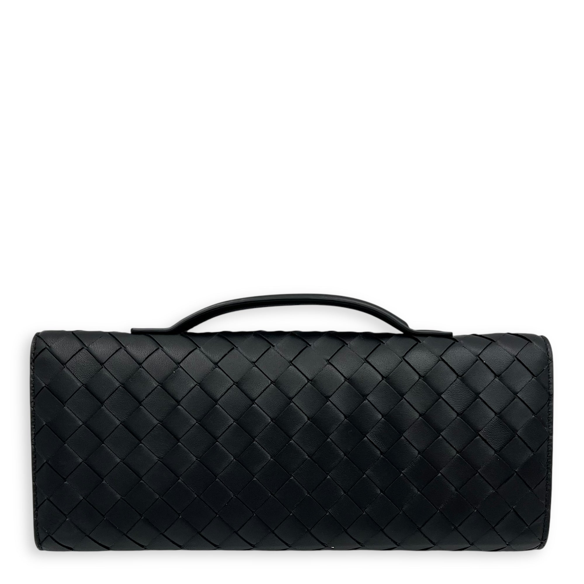 Andiamo Top Handle Bag Black in Lambskin, Gold hardware - Image 3