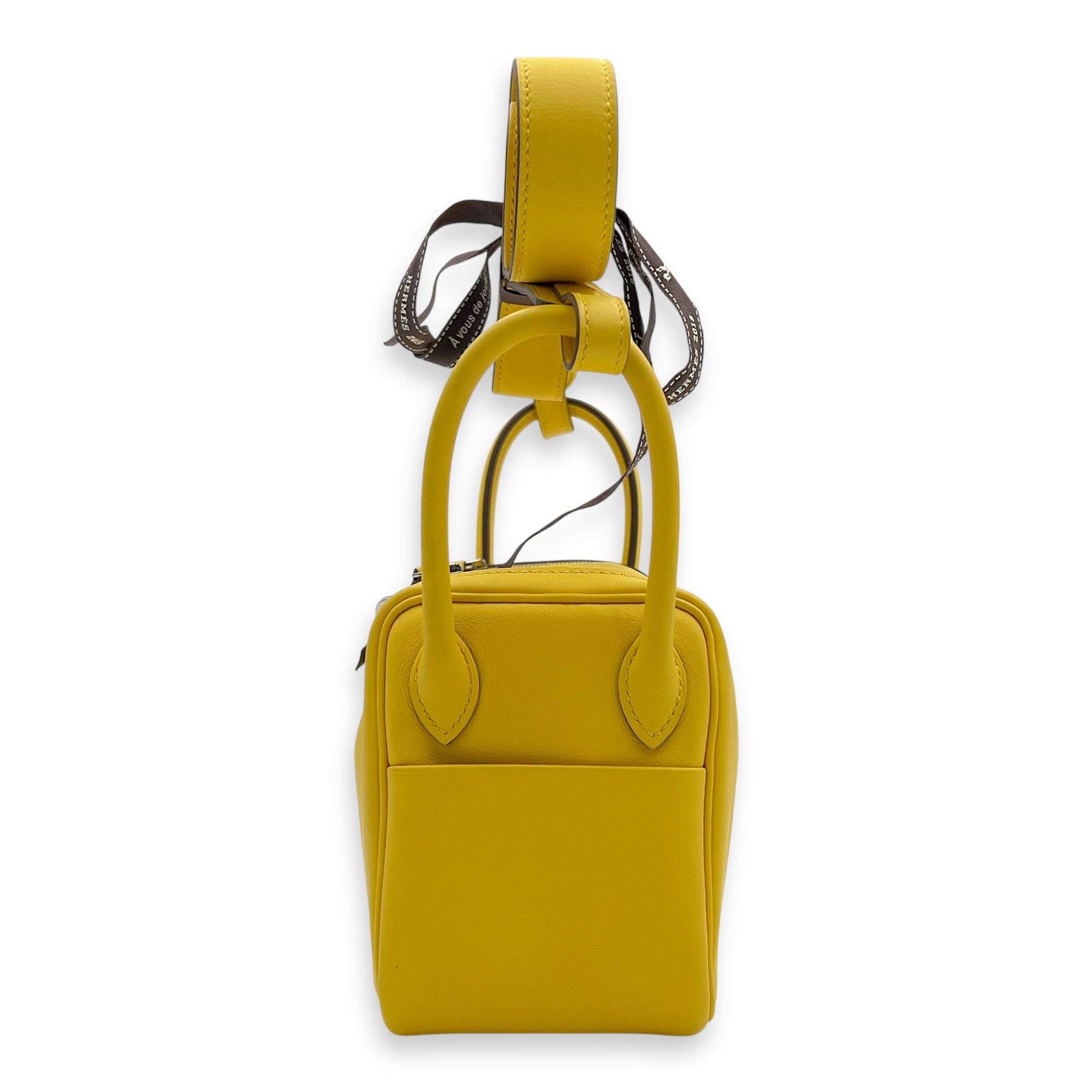 Mini Lindy Yellow in Swift, Palladium hardware - Image 5