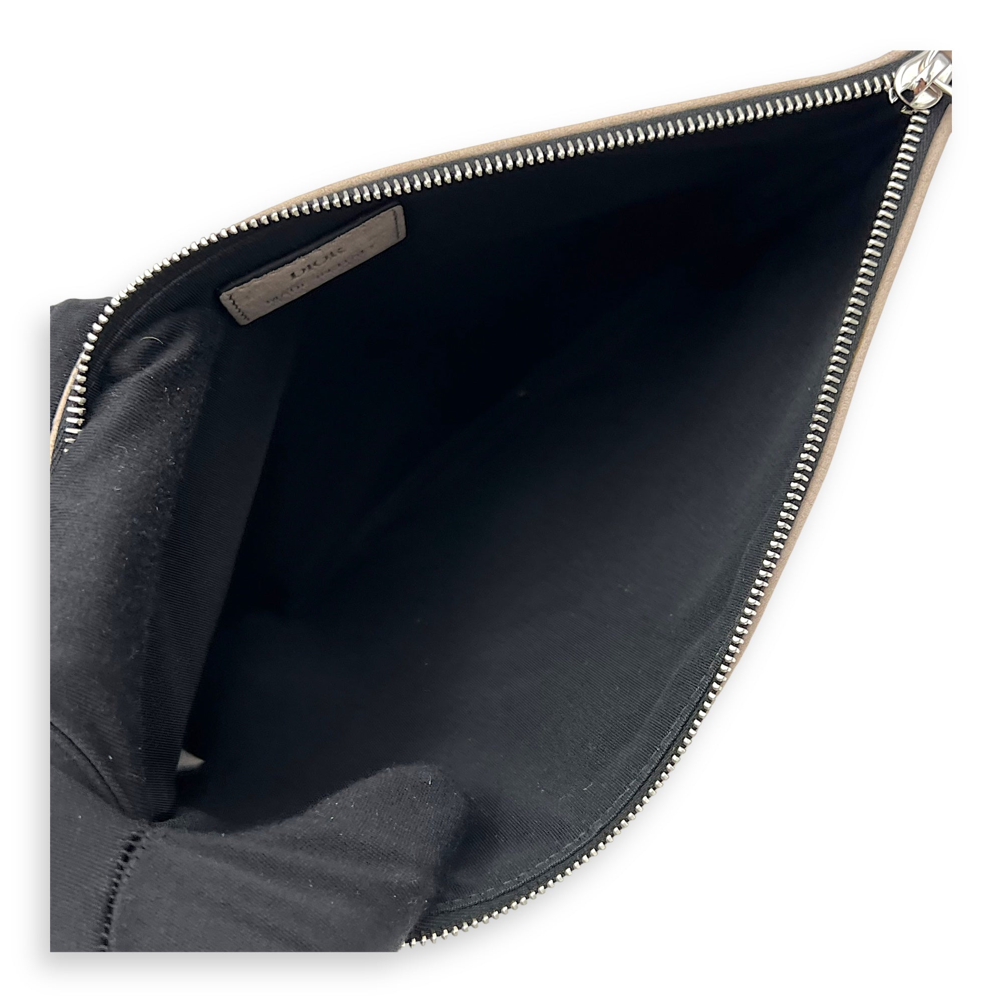 Clutch Clutch Small Brown in Calfskin, Silver hardware - Image 9