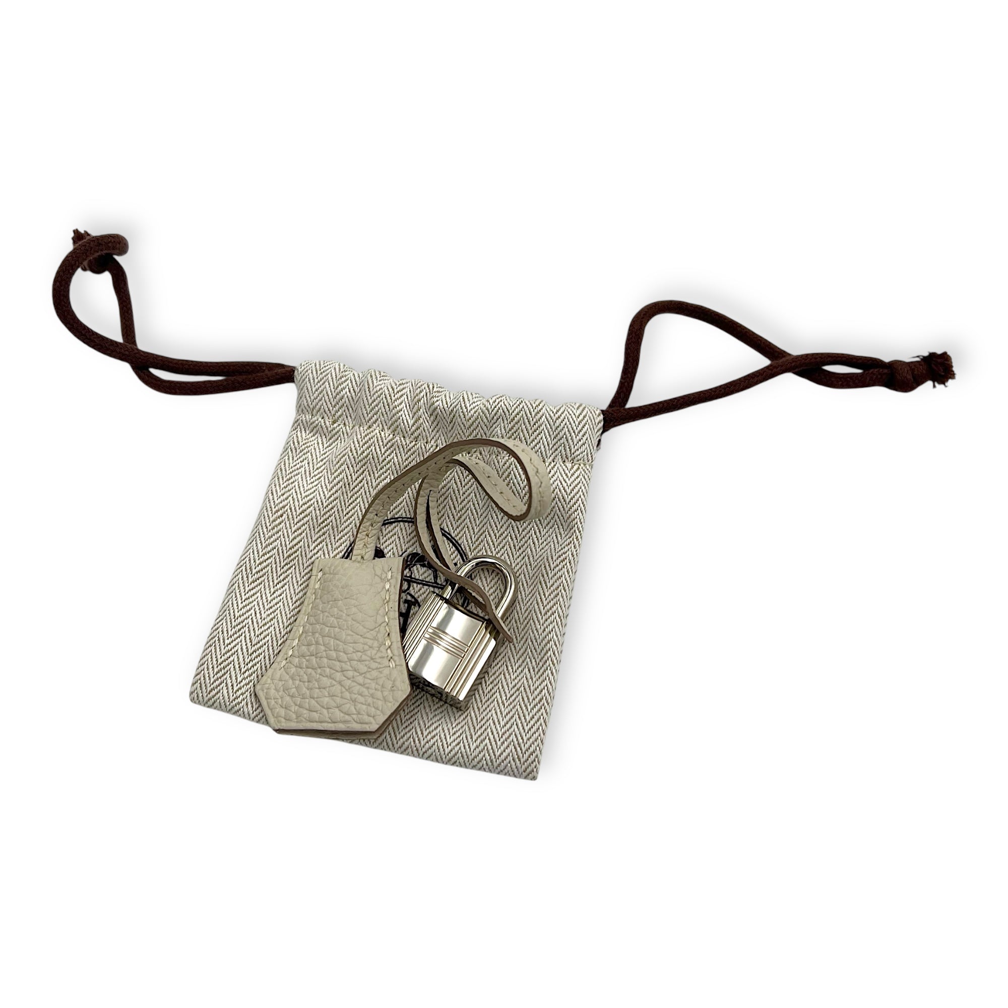 Kelly Craie/Black/Fauve/Rouge H in Togo, Palladium hardware - Image 13