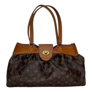 Boetie Shoulder Bag in Monogram Coated Canvas Gold hardware