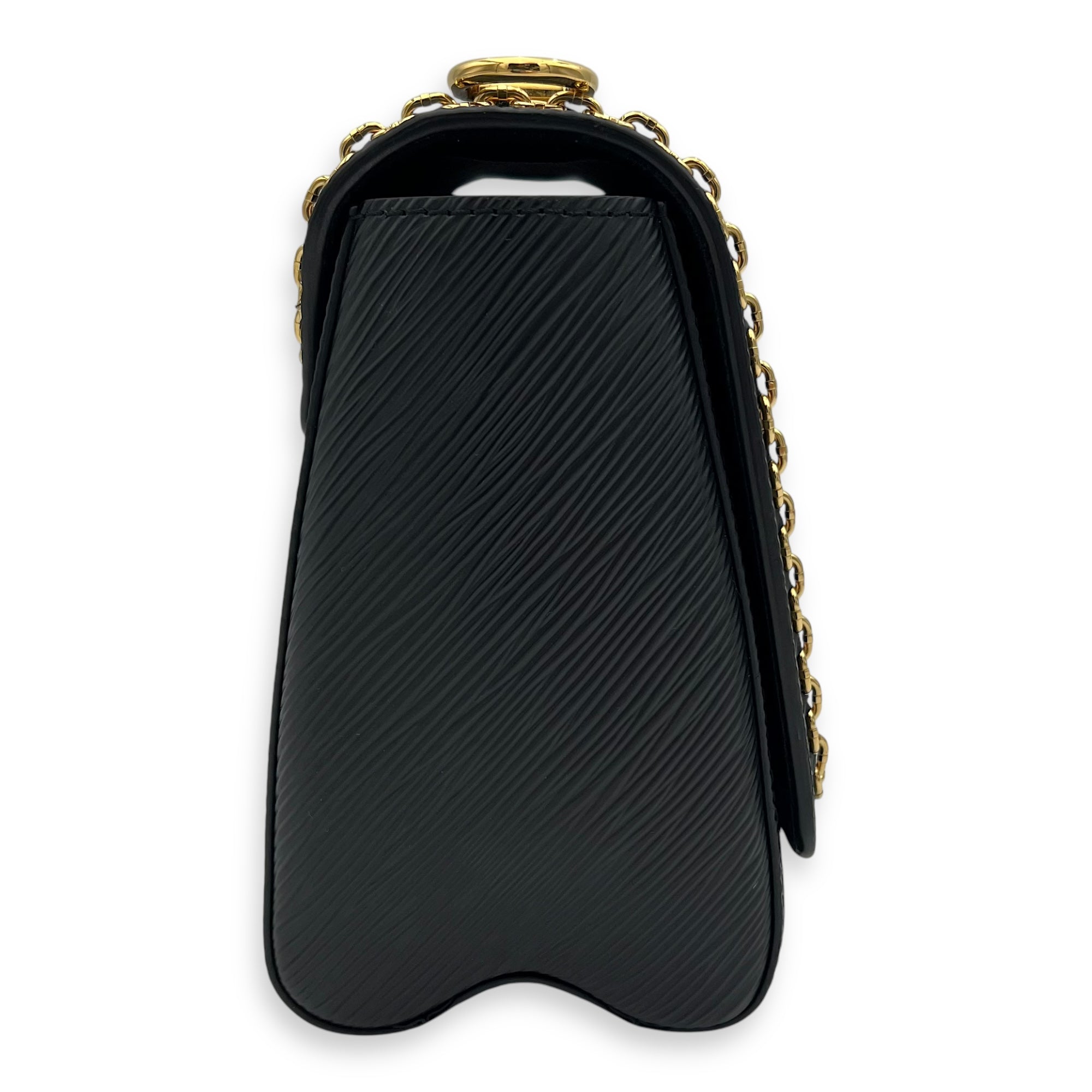 Twist Crossbody Bag MM Black in Epi Leather, Gold hardware - Image 4