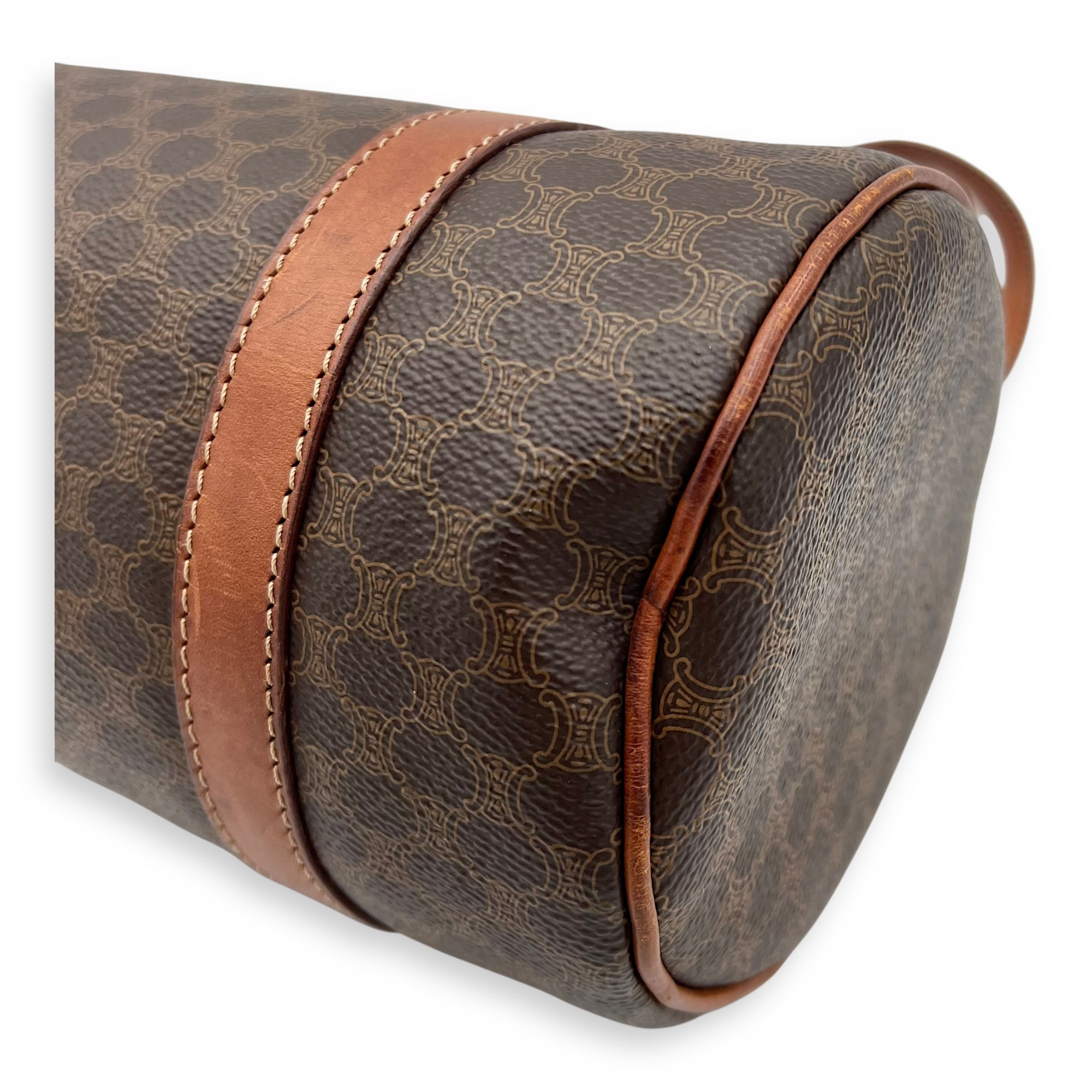 Macadam Shoulder Bag Brown in Coated Canvas, Gold hardware - Image 11