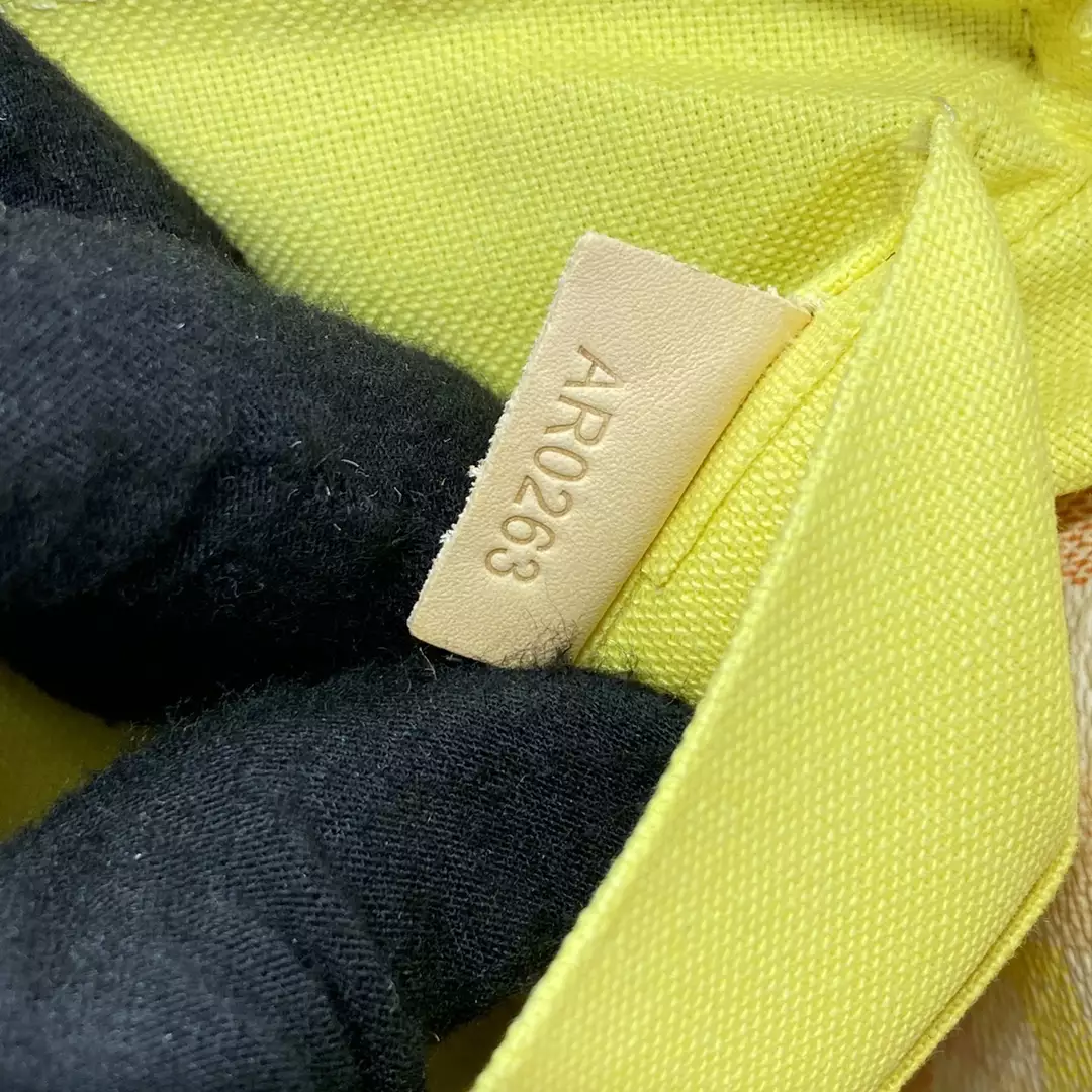 Pochette Accessoires Peach Pink Damier Canvas - Repbags.ru - Image 9