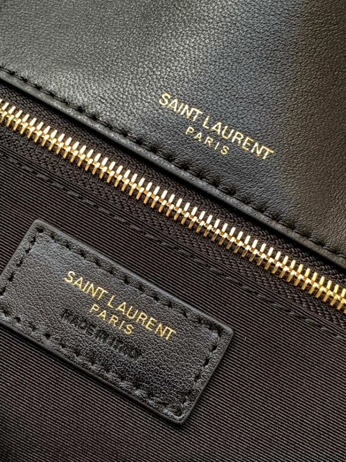 Saint Laurent Calypso in Plunged Lambskin - Image 8