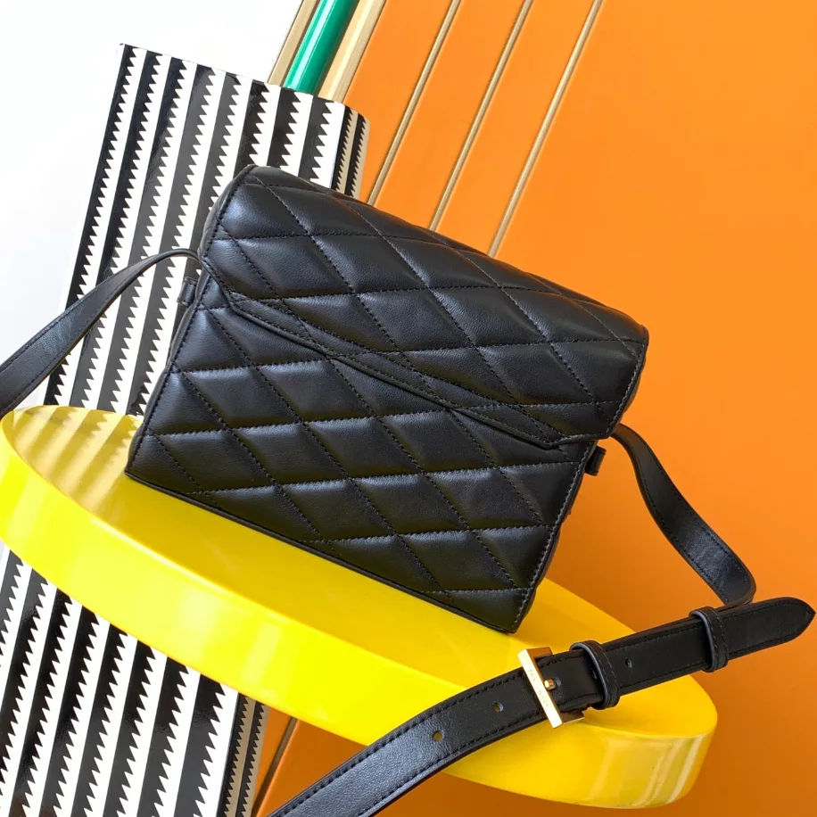 Saint Laurent June Box Bag in Quilted Lambskin - Image 4