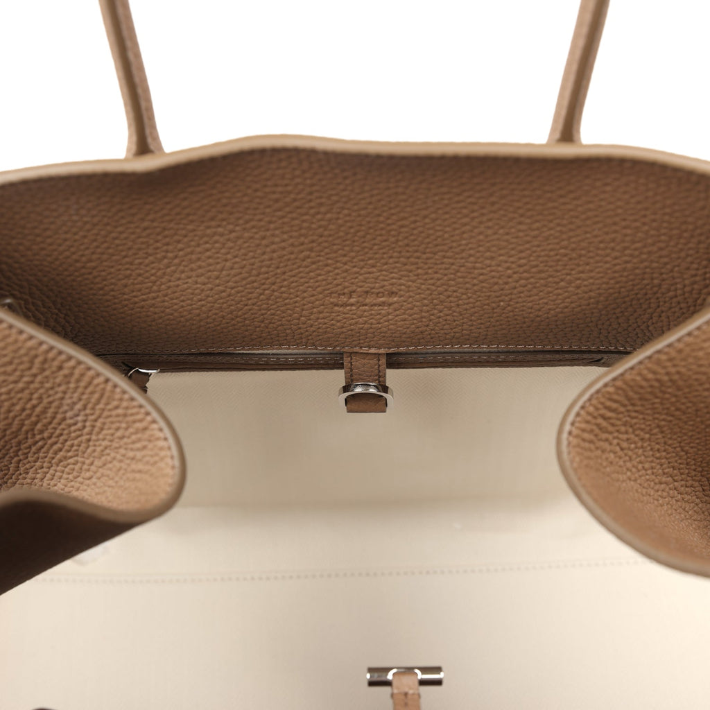 The Row Soft Margaux 15 Bag Chevre Calfskin Silver Hardware - Image 11