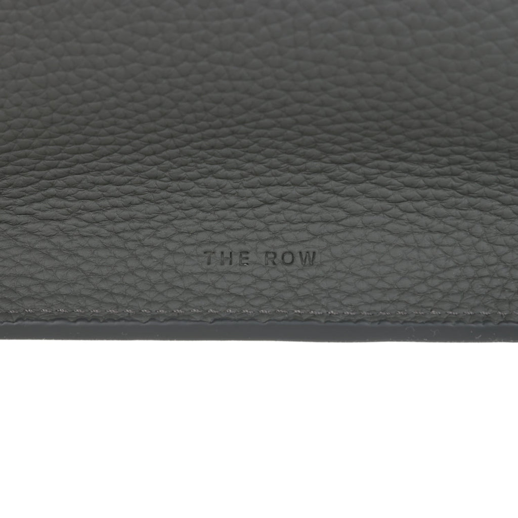 The Row Soft Margaux 17 Bag Timouse Grey Calfskin Silver Hardware - Image 8