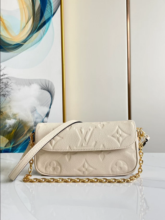 Wallet On Chain Ivy Monogram Empreinte Leather - LB240 - Image 3