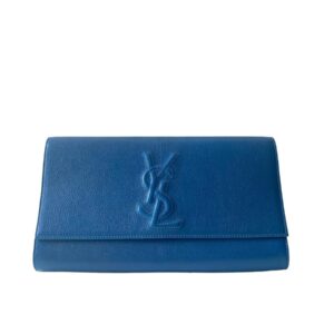 YSL Blue Belle De Jour Clutch