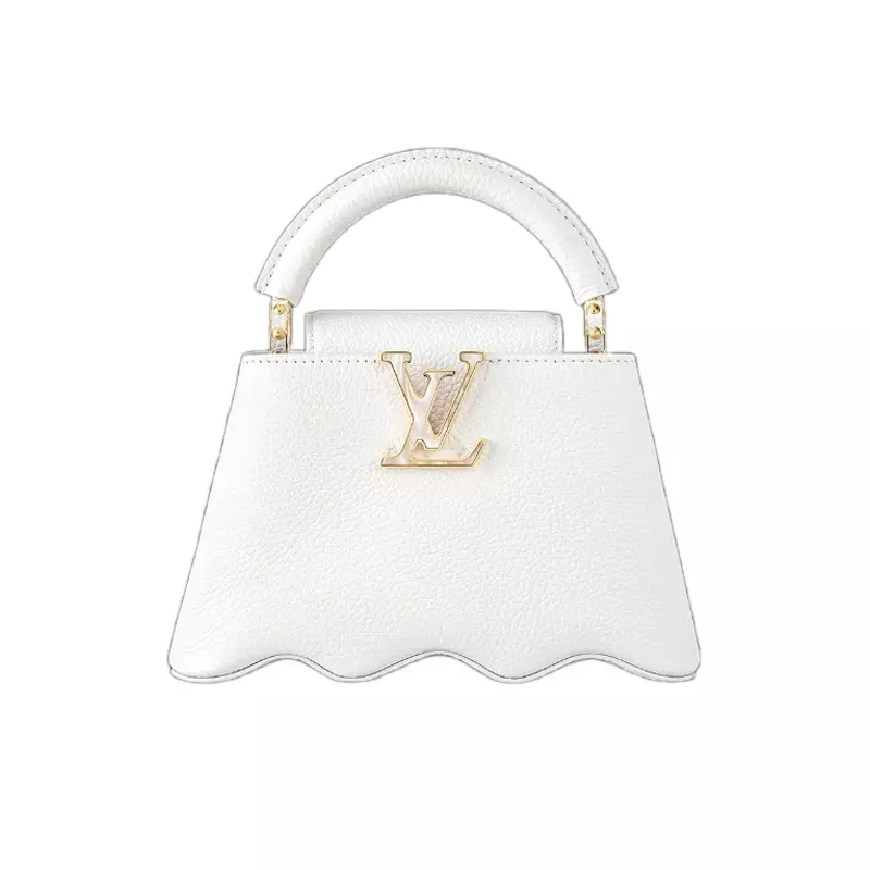 LV Capucines BB Capushell in Snow White - Repbags.is