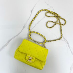 Chanel Mini Top Handle Square Flap