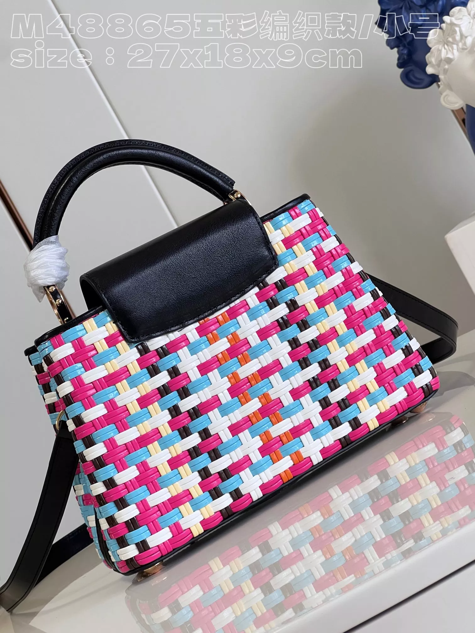 Louis Vuitton Capucines BB Canvas Bag - ReplicaBags.is - Image 4