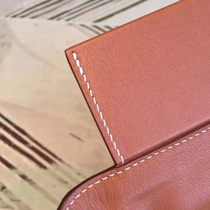 Hermes 24/24 29 Bag In Brown Clemence Calfskin - Image 5