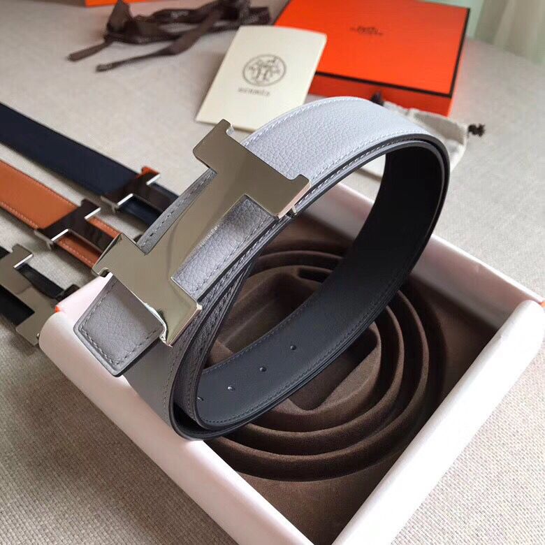 Hermes Constance Belt Buckle & Perle Clemence 38 MM Strap - Image 6