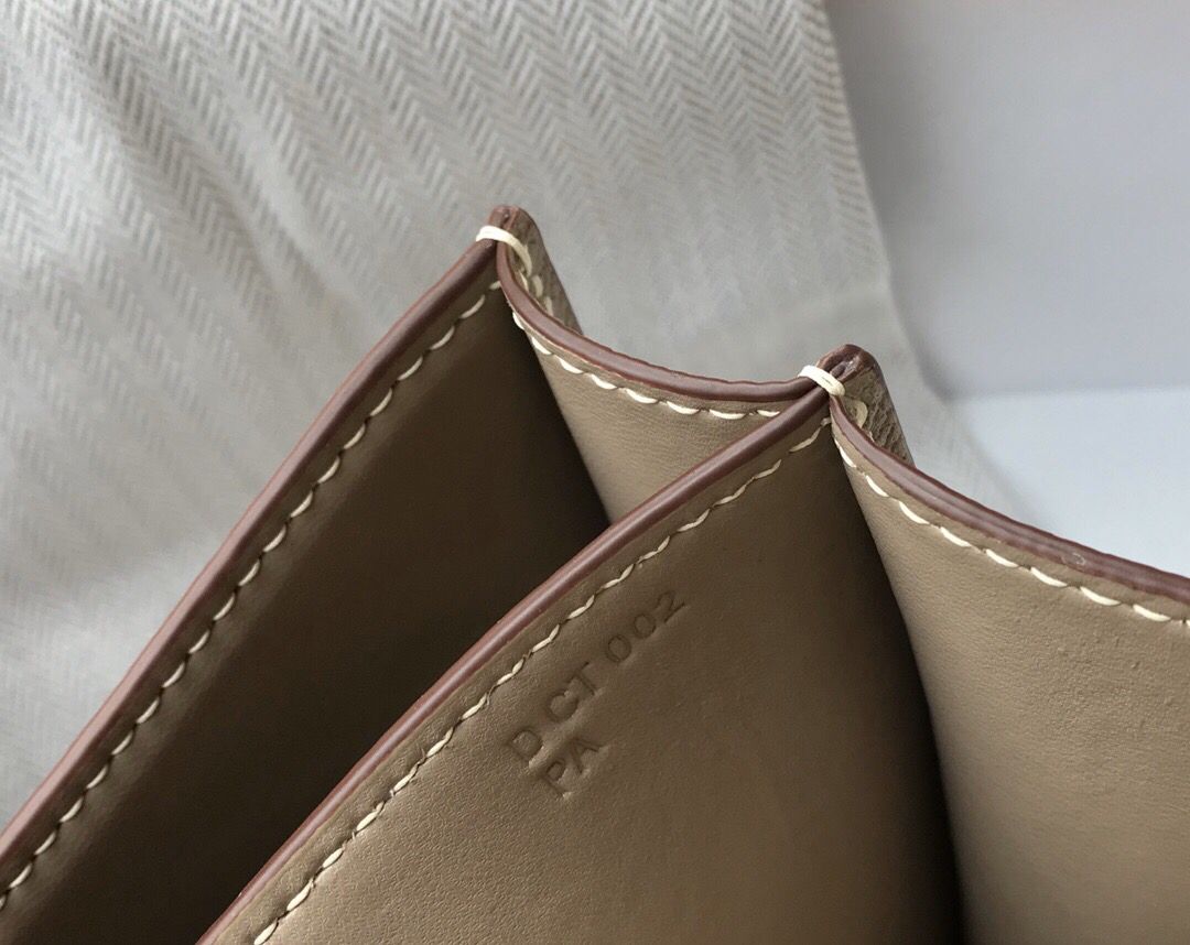 Hermes Grey Constance MM 24cm Epsom Leather Bag - Image 9