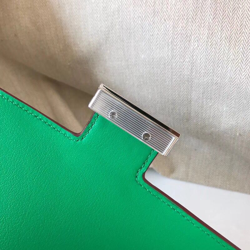 Hermes Constance 24 Handmade Bag In Bambou Epsom Leather - Image 9