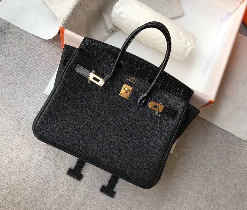 Hermes Touch Birkin 25cm Limited Edition Black Bag - Image 6