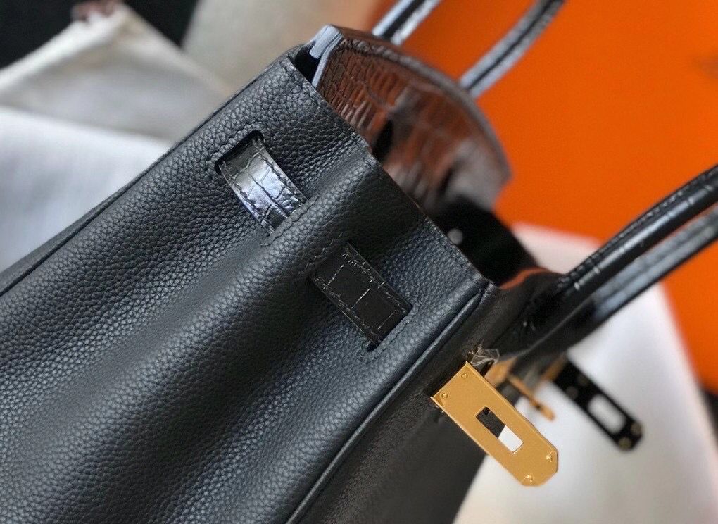 Hermes Touch Birkin 30cm Limited Edition Black Bag - Image 4
