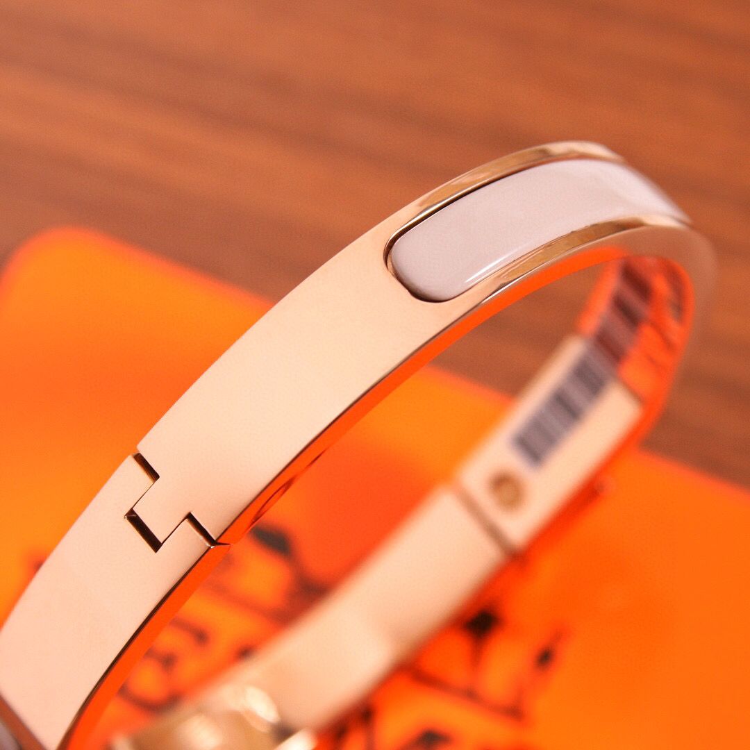 Hermes Pink Mini Clic Kelly Bracelet - Image 6