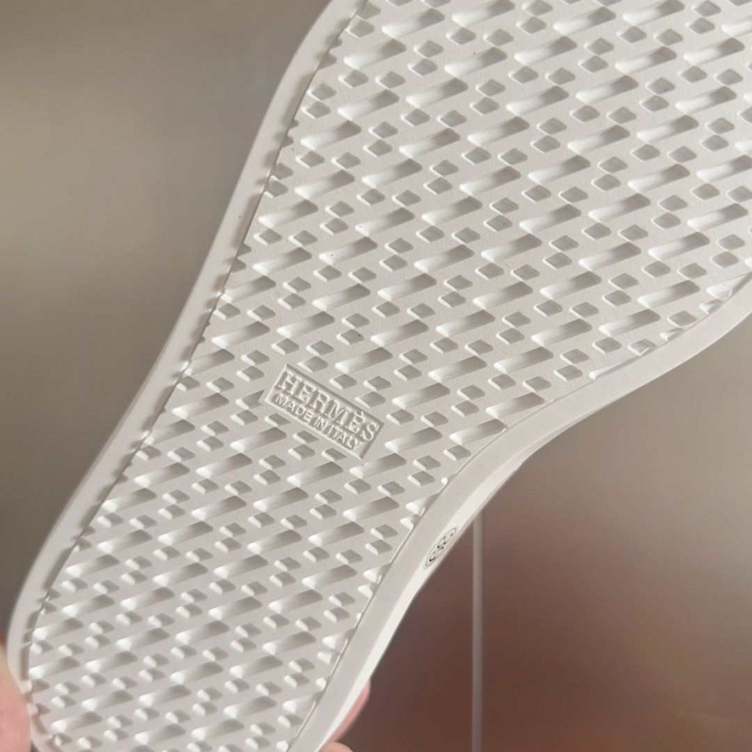 Hermes Men's Job Loafers in Beige Suede Calfskin - Image 10