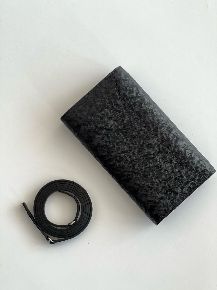 Hermes Constance To Go Wallet in Black Epsom Calfskin - Image 9