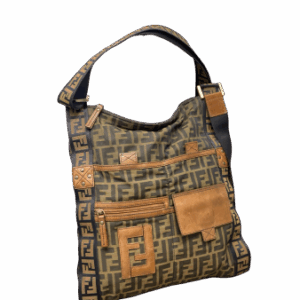 Fendi FF Brown Crossbody Bag