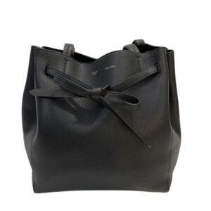 Celine Black Cabas Phantom Small Tote Bag