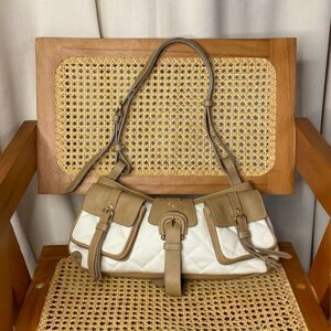 Burberry Bicolor Shoulder Bag