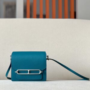 Roulis Mini Evercolor Vert Bosphore (W0) Palladium Hardware