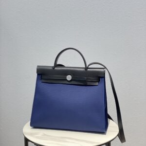 Herbag Zip 31 Deep Blue (S4) Palladium Hardware